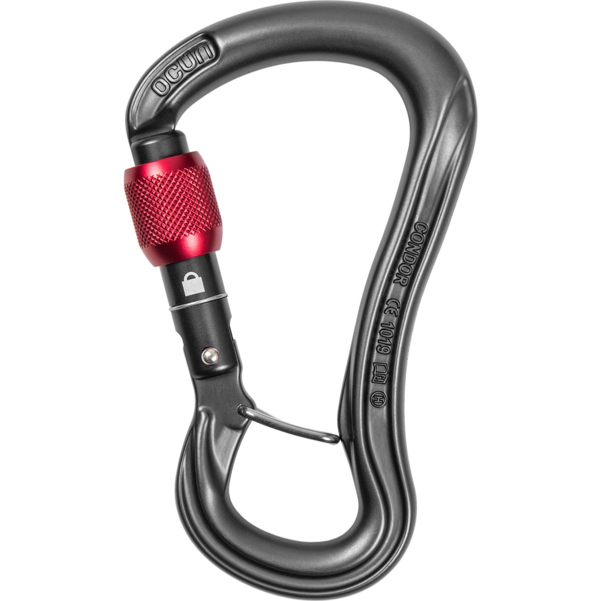 Ocun Condor HMS Screw anthracite / red 03278