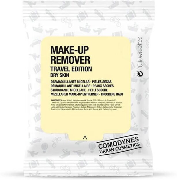 Comodynes MAKE-UP REMOVER DEMAQUILANTE PELES SECAS 20 Lenços
