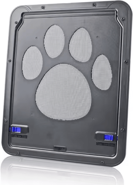 Inspire Curations Lockable Magnetic Pet Screen Door For Cats & Small Dogs s
