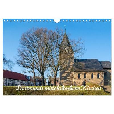 Dortmunds mittelalterliche Kirchen (Wandkalender 2027 DIN A4 quer), CALVENDO Monatskalender