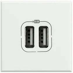 Legrand HD4285C2 USB-Lademodul 2-Fach White
