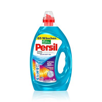 Persil Professional Color Gel, Flüssigwaschmittel mit Tiefenrein Plus-Technologie, wirksam schon bei 20 °C, 2 x 65 Waschladungen