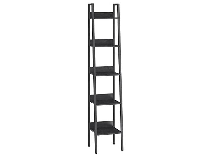 VASAGLE boekenkast, ladderplank 5 niveaus, smalle open staande plank