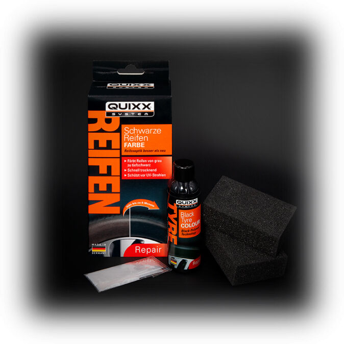 Quixx Reifenreiniger Schwarze Reifen Farbe 10192 0.075l