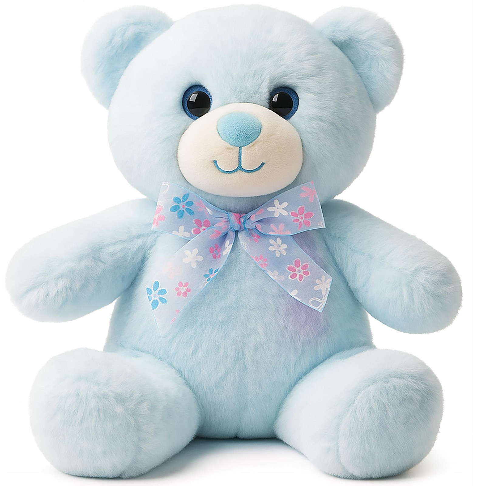 Bambly Grote Blauwe Pluche Knuffelbeer