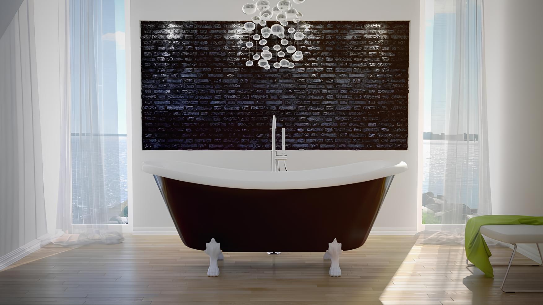 Exclusive freistehende Badewanne Acrylwanne Wanne Bad 190x77 Hochwertige Design
