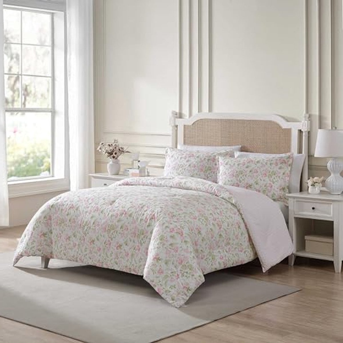 Roze Dekbedset van 100% Katoen voor Queen Bed