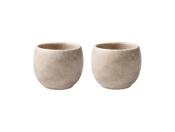 Villeroy & Boch Coquetier Perlemor Home, lot de 2 Sand