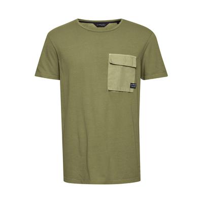 T-Shirt 11 PROJECT "T-Shirt PRMads", Herren, Gr. S, grün (loden grün), Obermaterial: 100% Baumwolle CO., Shirts T-Shirt