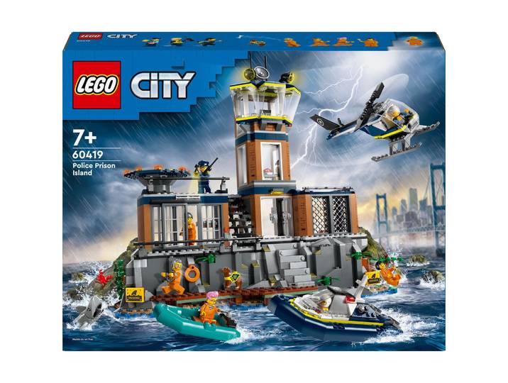 LEGO City La Prison de la Police en Haute Mer 60419 LEGO