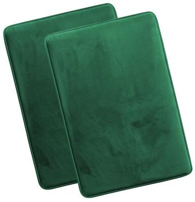 Empyrean Ultra Soft Plush Bathroom Rug - Non-Slip, Velvet, Memory Foam Bath Mat - Set of 2