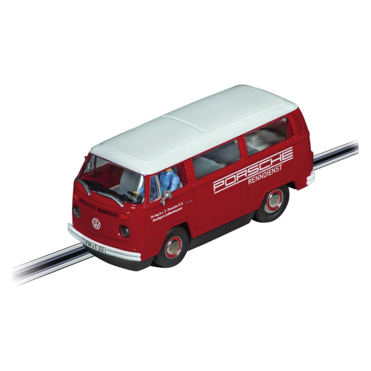 Carrera D132 VW Bus T2b Porsche Rennd. (20031096)