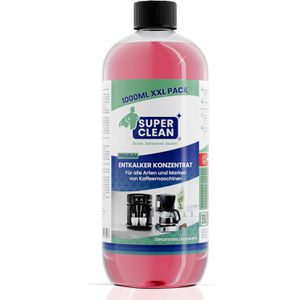 SuperClean Entkalker Premium, Konzentrat, mit Farbindikator, Flüssigentkalker, für 10 Anwendungen, 1 Liter