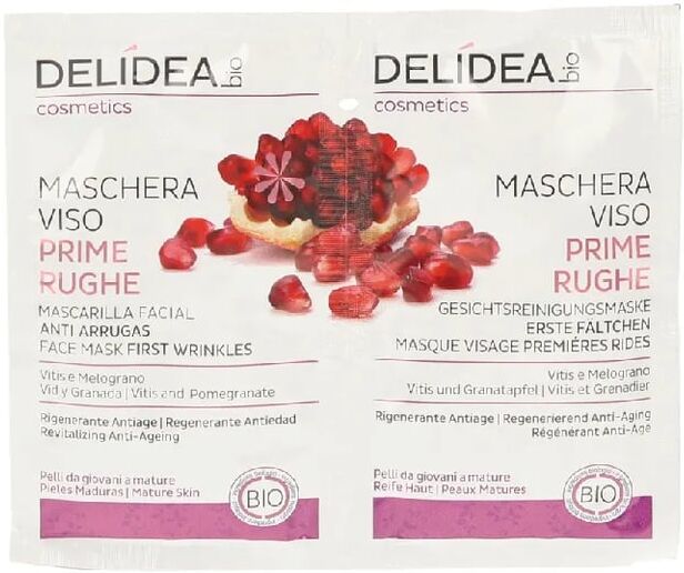 Santiveri DELIDEA BIO MÁSCARA FACIAL ANTIRRUGAS 2 Ud de 10ml