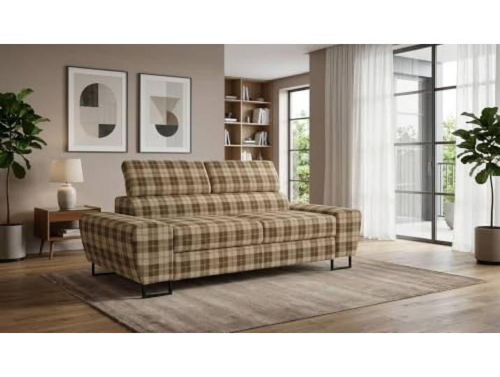 Family Meble Sofa Savio Brawo, 2-Sitzer – Braun – 2a