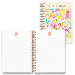 LUMA KARTENEDITION Notizbuch »Classic Aquarell« liniert A5 100 Seiten mehrfarbig, 15x21 cm