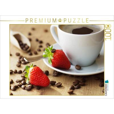 CALVENDO Puzzle Feiner Kaffee Genuss | 1000 Teile Lege-Größe 64x48cm Foto-Puzzle für glückliche Stunden, Sonstige von , Calvendo Puzzle