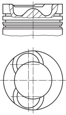 Mahle Kolben 0281901