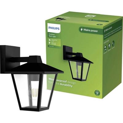 Philips LED Kinno 929004141201 Außenwandleuchte E27 Schwarz