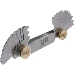 BGS 3067 Gewindelehre Gewindeschablone metrisch 24 Blatt Steigung 0.25-6.0