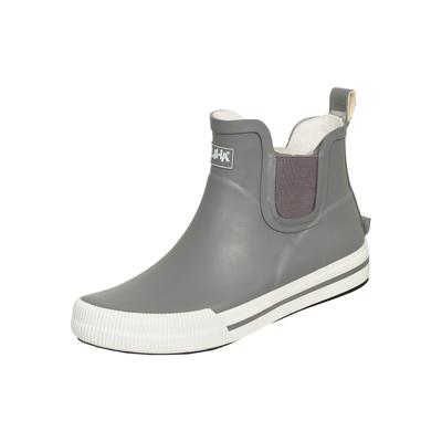 Stiefel BOCKSTIEGEL "Momo", Damen, Gr. 40, grau (grau, weiß), Obermaterial: 100% Gummi rubber., Schuhe Stiefel