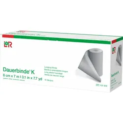 DAUERBINDE kräftig 8 cmx7 m 10 St