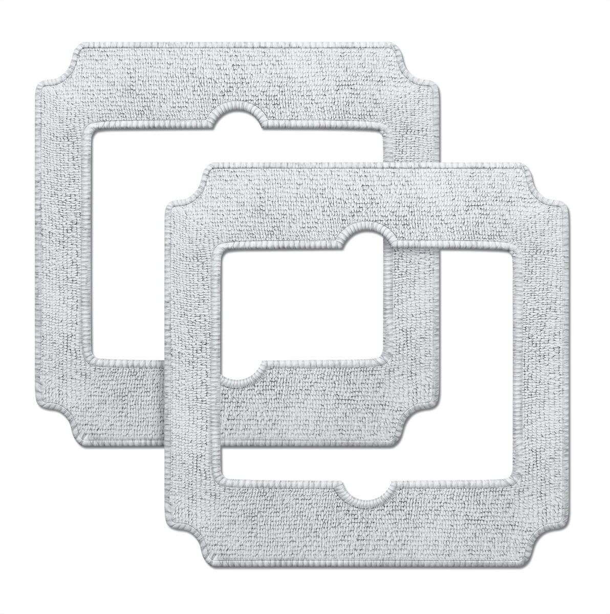 Reinigungstuch, grau, B:2,15cm T:2,15cm, Putztücher, Reinigungstuch grau Einheitsgröße
