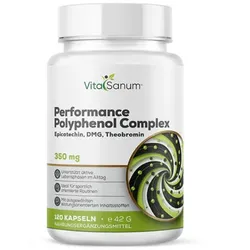 VitaSanum® Performance Polyphenol Complex – 2 Kapseln Tagesportion