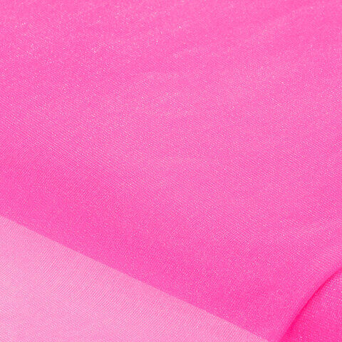 Feintüll "Soft Touch", neonpink