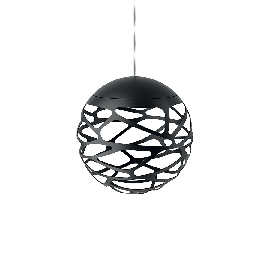 Lodes LED-Einzelpendel KELLY CLUSTER SPHERE schwarz (ohne Baldachin) 14711 2027 8057501013222