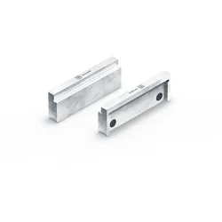 Fein Schutzbackenpaar (B) Blank 110 mm Aluminium (FEIN VersaMAG)  - 30240476010