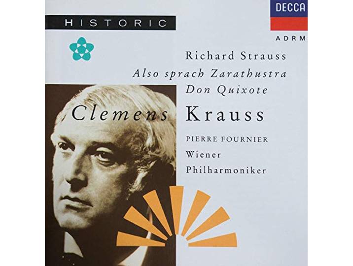 Strauss-Ainsi Parlait Zarathustra, Op30-Don Quichotte,Op35-O Rch Phil de Vienne-Clemens Krauss-