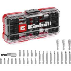 Einhell S-CASE Bitset 28tlg LS 108613 Bit-Set 1/4 (6.3 mm), PZ, PH, Schlitz, Sechskant, TX
