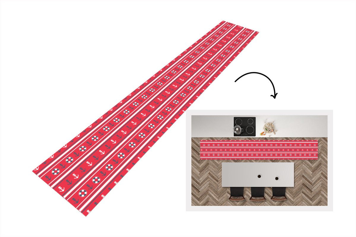 KitchenYeah Keukenloper Vinyl - Rechthoekig