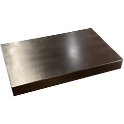 ARMLEHNTABLETT MADELINE Silber Metall