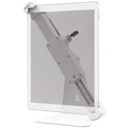 Barkan Tablet Tischhalter 7-14", abschliessbar, weiss, Tablet Halterung, Weiss