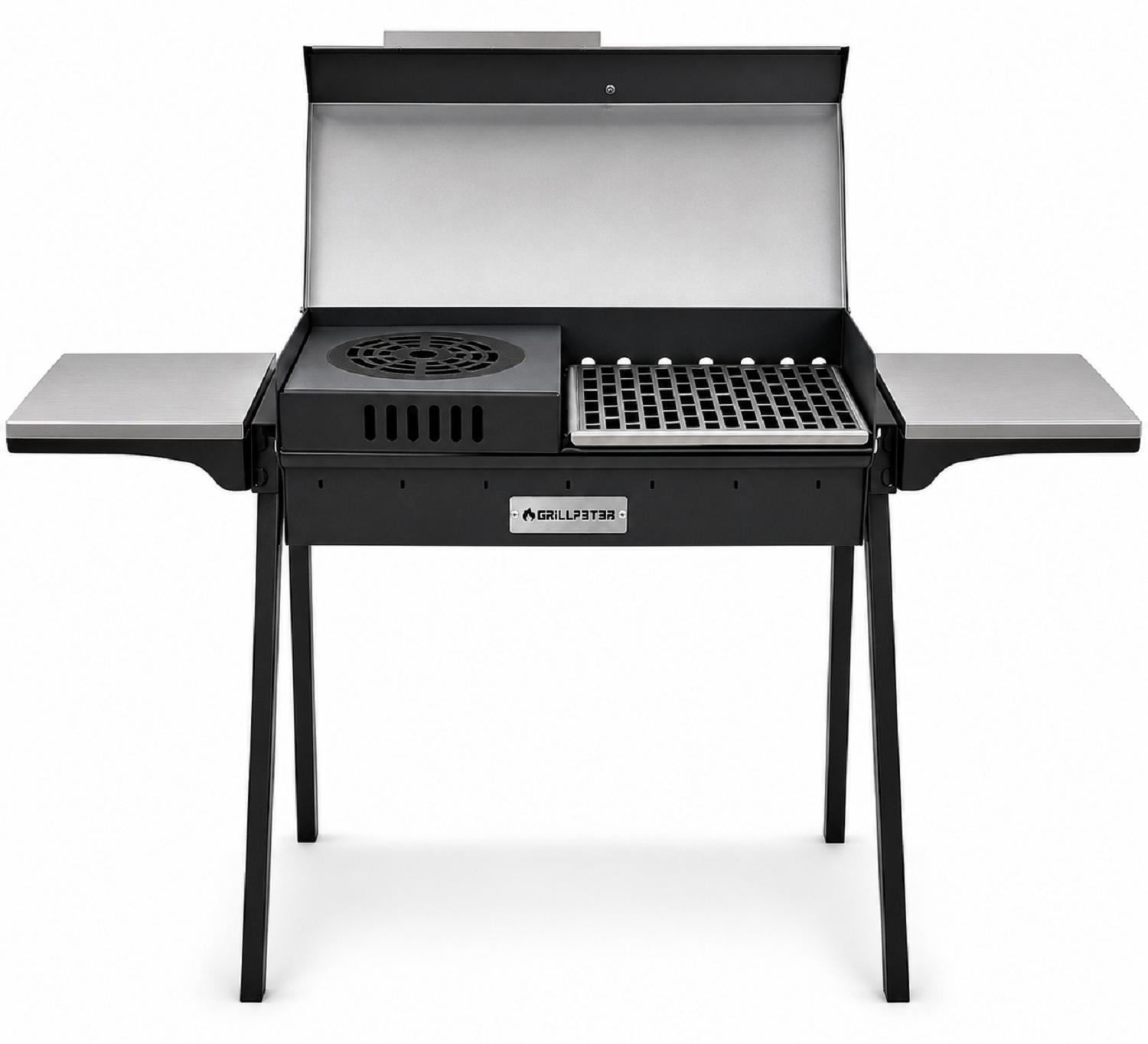Mangal Bulat 70 Schaschlikgrill 3mm Stahl Komplettset