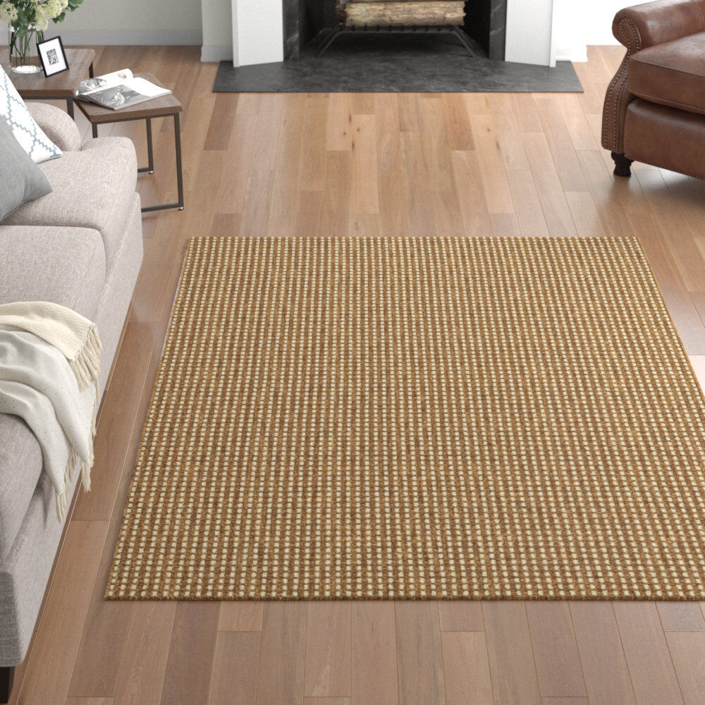 Three Posts Babson Rectangle Indoor / Outdoor Area Rug Brown Rectangle 120 x 170cm