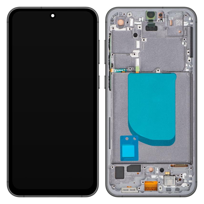 MP Display Unit fur Galaxy S23 FE S711, Aftermarket, Black (Display) (65560290)