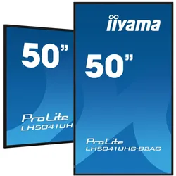iiyama LH5041UHS-B2AG Signage-Display Digital Signage Flachbildschirm 127 cm (50") LCD 500 cd/m2 4K Ultra HD Schwarz 24/7