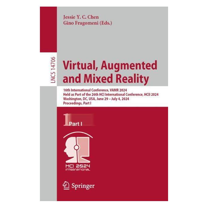 Springer Virtual, Augmented and Mixed Reality (Englisch, Softcover, Gino Fragomeni, Jessie Y C Chen) (57042588)