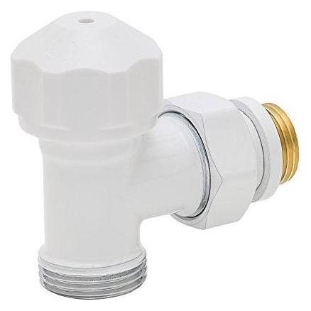 RED Zawór termostatyczny 1/2 x 3/4" kątowy biały (90481578524) (54177038)