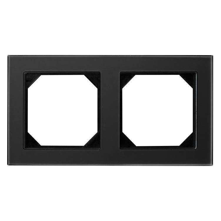 Liregus 2-Way Frame Black Glass (K14-245-02_E/BG)