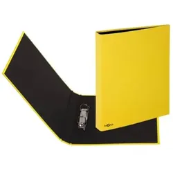 Ringbuch A4 Pappe gelb 2Ring