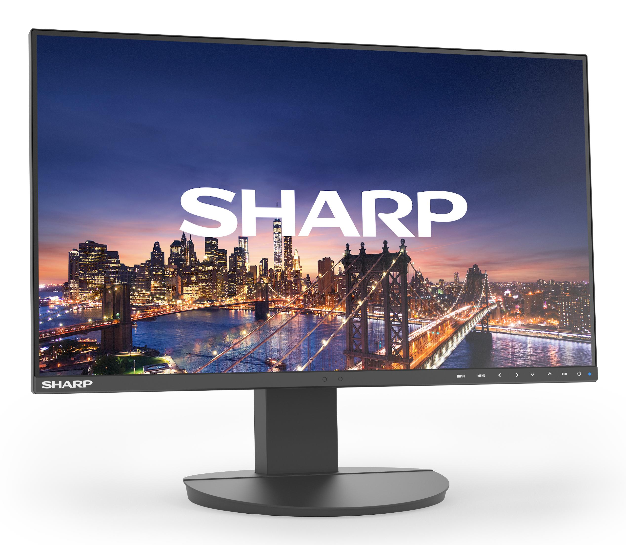Sharp MultiSync EA271F, 68,6 cm (27"), 1920 x 1080 Pixel, Full HD, LCD, 6 ms, Schwarz
