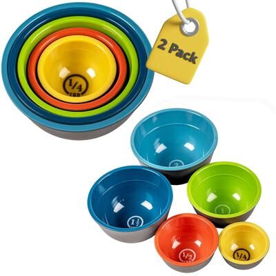 Prepara Two Tone Melamine Pinch Bowl