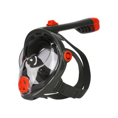 Taucherbrille REZO "Bullhead", schwarz, Sportbrillen, Damen, mit 180-Panorama-Design
