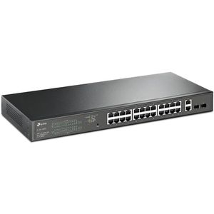 TP-Link Switch TL-SG1428PE, managed, 26-Port, 1 Gbit/s, 24x PoE+, 2x SFP