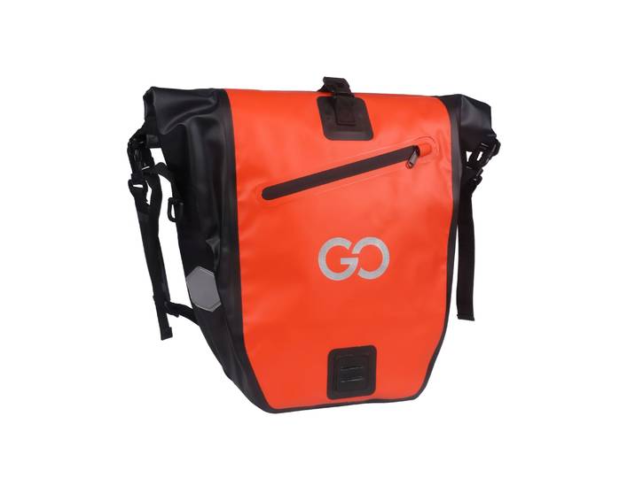 Fahrradtasche 25L rot