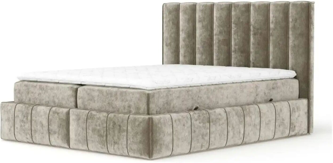maison de rêve Boxspringbett mit Stauraum  Moretti ¦ beige ¦ Maße (cm): B: 225